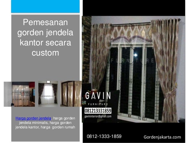 Jual gorden murah