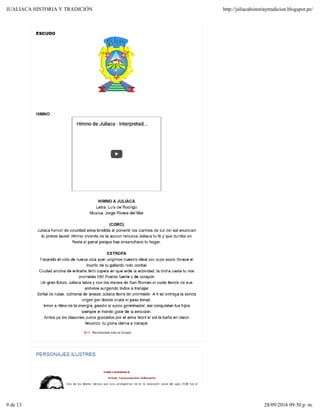 JUALIACA HISTORIA Y TRADICIÓN http://juliacahistoriaytradicion.blogspot.pe/
9 de 13 28/09/2016 09:30 p. m.
 