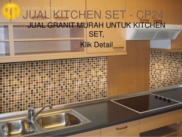 View Detail Jual kitchen set murah cikarang Portfolio Daryl
