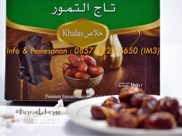 5 Tempat Beli Kurma Ajwa Untuk Stok Selama Puasa