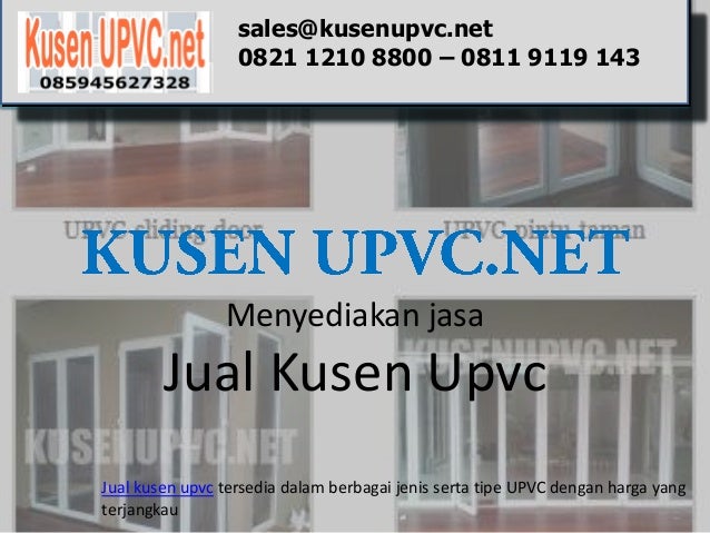 Jual Kusen Upvc