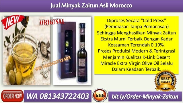 WA 081343722403 Jual Minyak Zaitun Asli Morocco Di Cimahi