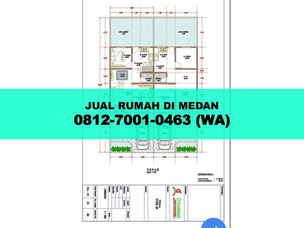 Jual Rumah Di Jalan Ayahanda Medan,0812-7001-0463 (WA)
