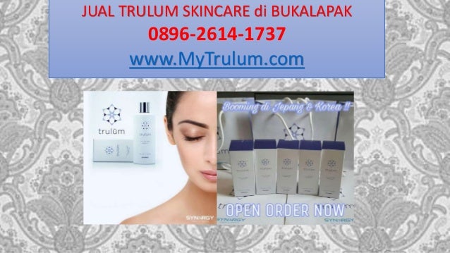  Jual  trulum skincare di  bukalapak  0896 2614 1737