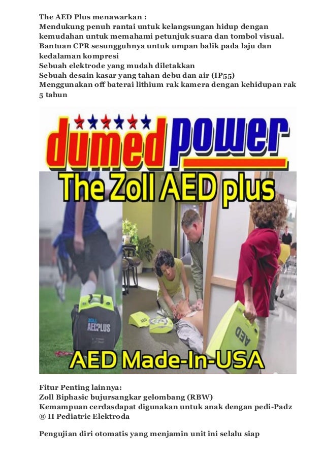 Jual zoll aed plus defibrillator murah