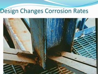 Design Changes Corrosion Rates
 