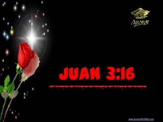 Juan 3:16
        Colabora con la distribución:

        www.AvanzaPorMas.com
 