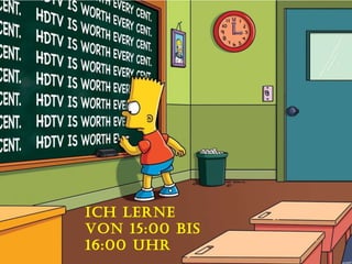 Ich lerne von 15:00 bis 16:00 uhr 