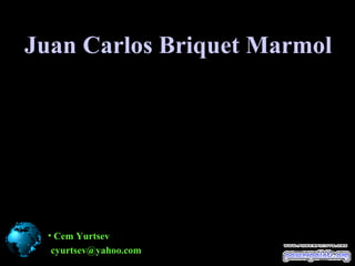 Juan Carlos Briquet Marmol
• Cem Yurtsev
cyurtsev@yahoo.com
 