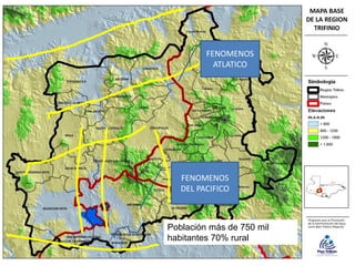 Un vistazo al territorio del Trifinio