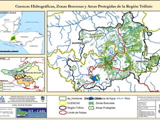 Un vistazo al territorio del Trifinio