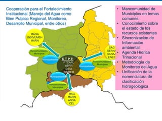 Un vistazo al territorio del Trifinio