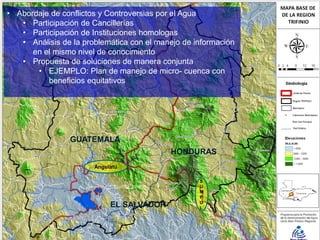 Un vistazo al territorio del Trifinio