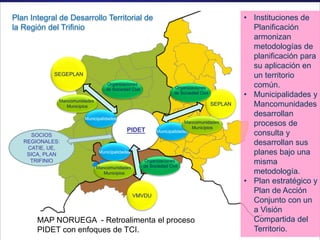 Un vistazo al territorio del Trifinio