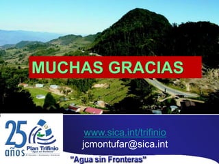 Un vistazo al territorio del Trifinio