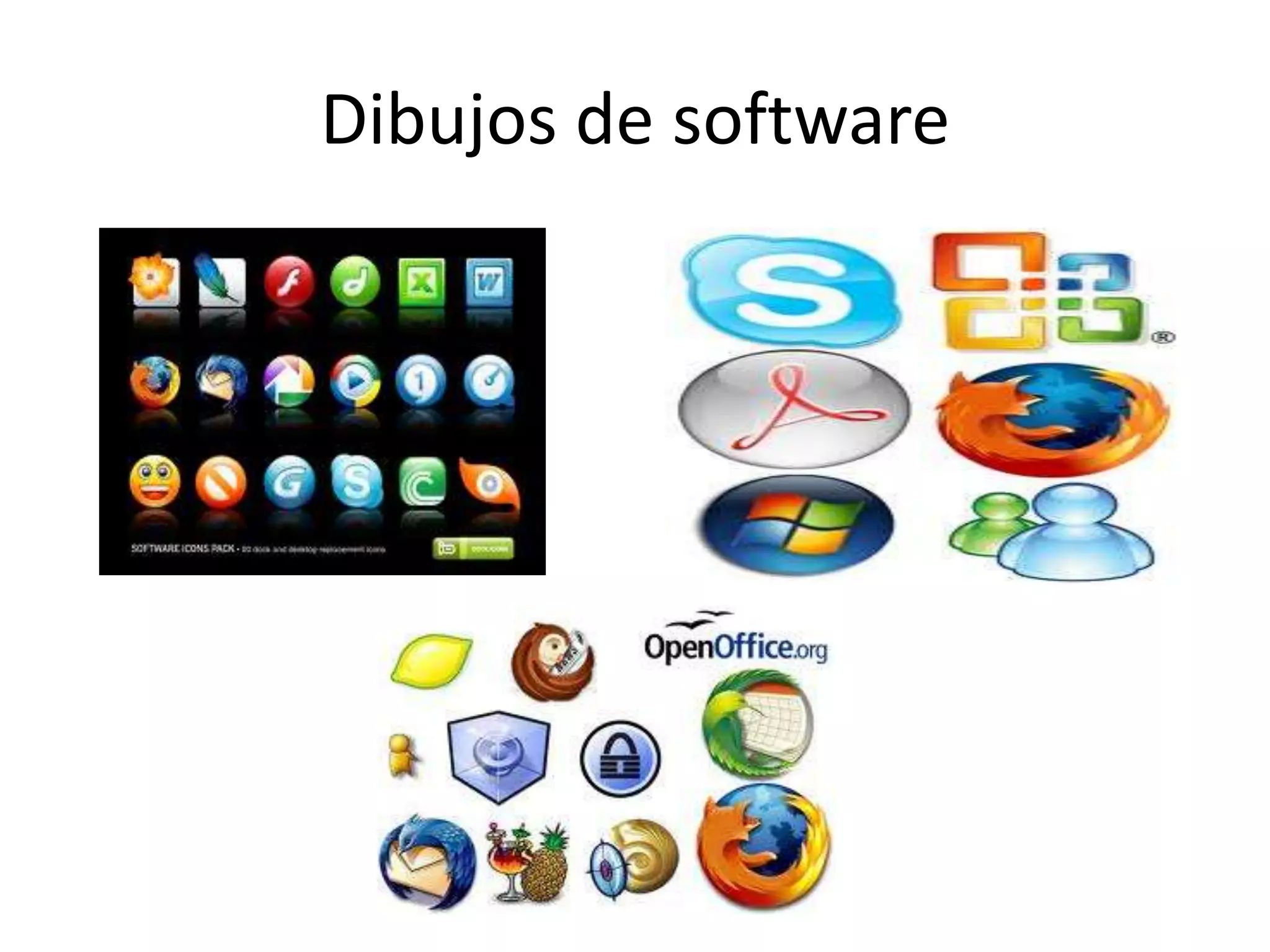 Dibujos de software
 