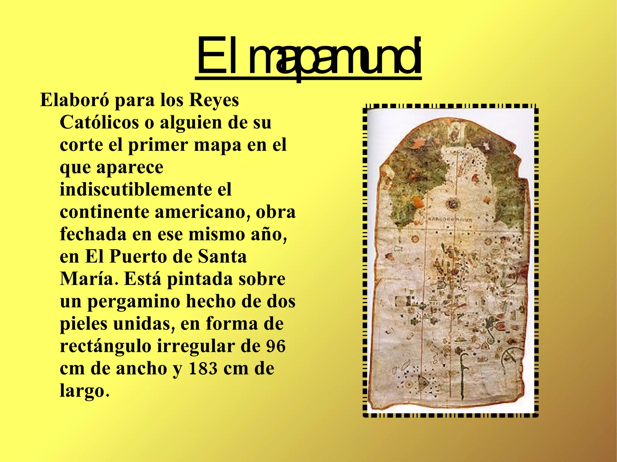 Ejercía el cargo de maestre, siendo Colón el capitán. La embarcación naufragó el 24 de diciembre del mismo año frente a las costas haitianas. 