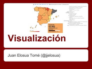Visualización
Juan Elosua Tomé (@jjelosua)

 
