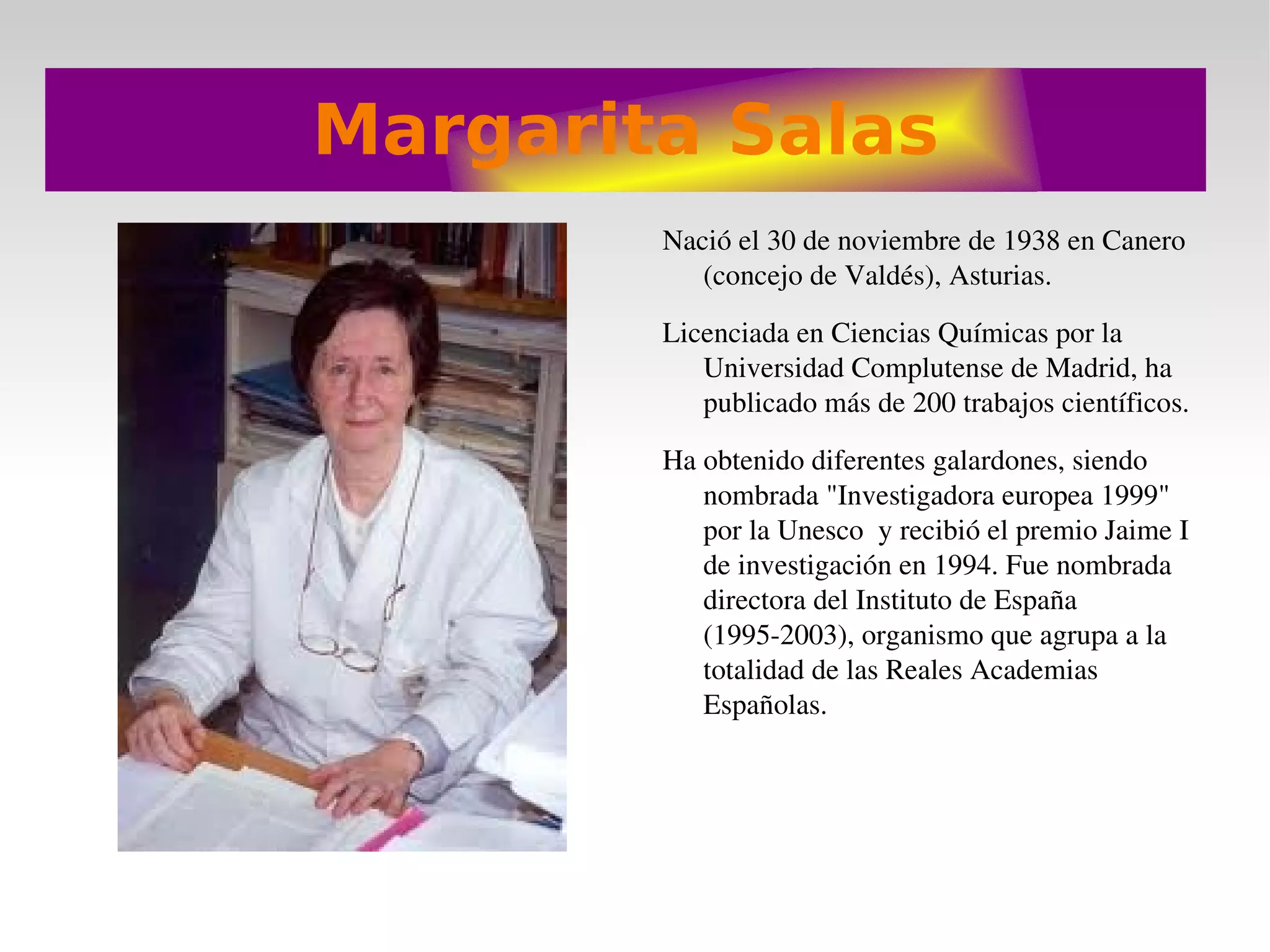 medalla de oro del Gran Premio de Invenciones de Ginebra (Suiza) Celia Sanchez Ramo 