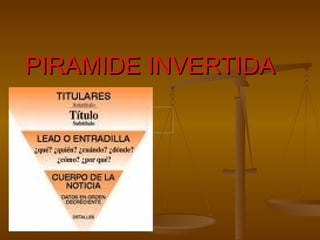 PIRAMIDE INVERTIDA 