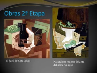 Obras 2ª Etapa

El Saco de Café , 1920

Naturaleza muerta delante
del armario, 1920

 