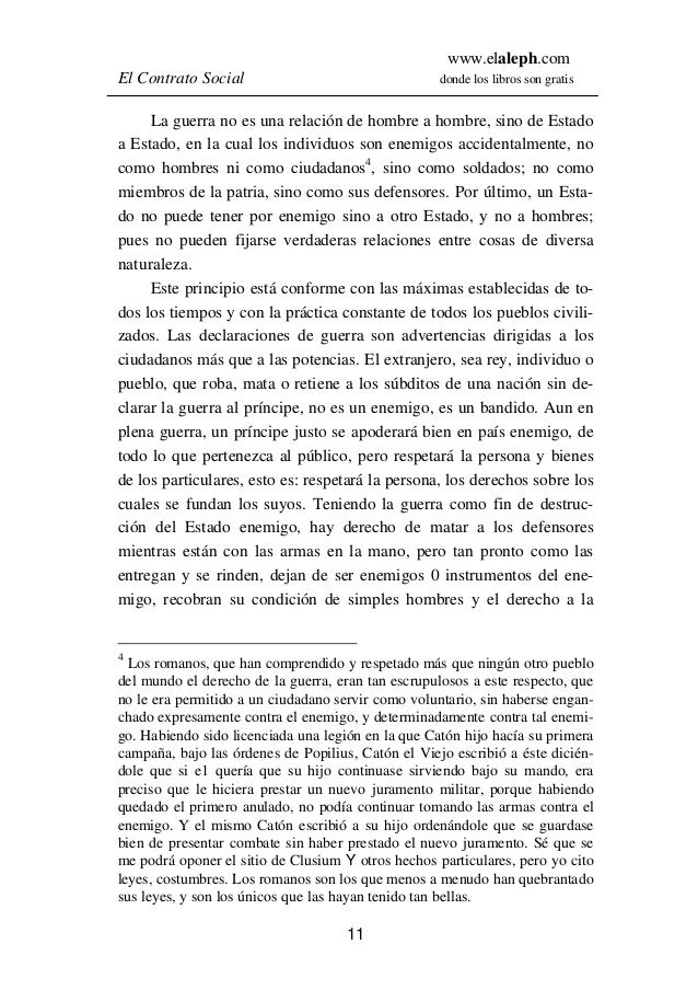 Juan j. rousseau el contrato social