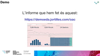 L’informe que hem fet és aquest:
https://demoeda.jortilles.com/oac
Demo
 