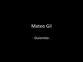 Mateo Gil - Guionista - 