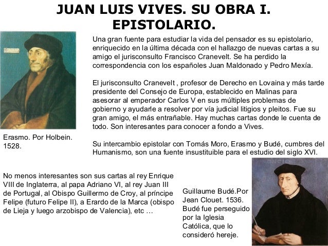 Juan Luis Vives. Vida y Obra
