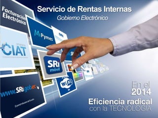 Servicio de Rentas Internas
Gobierno Electrónico
 