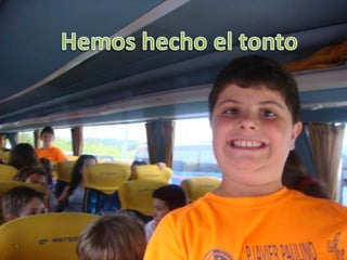 Hemos hecho el tonto