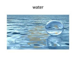 water
 