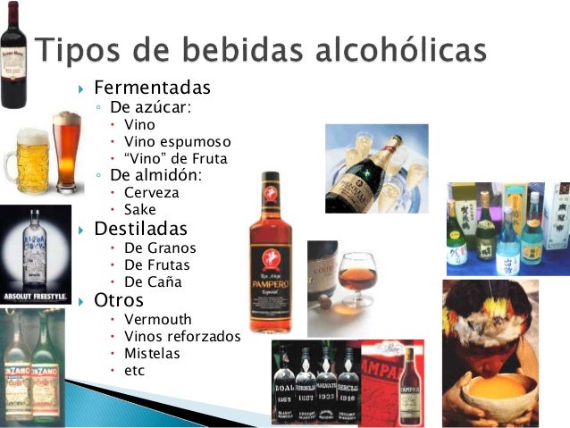 fermentados y destilados