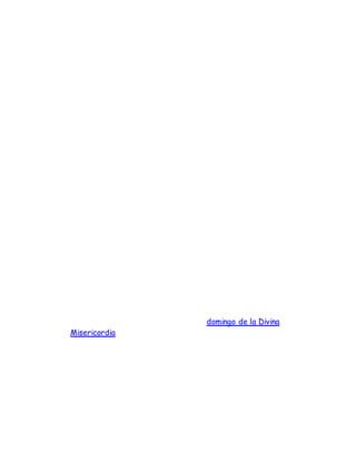 Emoción de los fieles
Las primeras gotas de lluvia, que amenazaban con pintar de gris
un día que pretendía llenarse de luz, no pudieron con el fervor
de los 800.000 fieles —según las cifras oficiales de El
Vaticano— que se congregaron en la Plaza de San Pedro y en las
calles adyacentes para asistir a tan importante cita.
El respetuoso silencio sólo se quebró en los momentos en que los
feligreses entonaban los cánticos litúrgicos y se atrevían a
romperse en aplausos tras las palabras del papa Francisco o la
aparición de Benedicto XVI.
«Un Santo al que hemos podido tocar» fue la frase más
refpetida entre quienes concoiero a Juan Pablo II en vida. Nadie
quiso perderse la ceremonia y por ello se instalaron pantallas en
los aledaños de la Plaza para los 300.000 asistentes que se
quedaron sin sitio junto al altar.
ANTECEDENTES DE LA CANONIZACIÓN
El Papa Francisco anunció el 30 de septiembre de 2013 que Juan
Pablo II sería beatificado el 27 de abril de 2014, en la plaza de
San Pedro. Ese día, ante 800.000 peregrinos llegados de
múltiples países, la Iglesia celebró el domingo de la Divina
Misericordia, una importantísima fiesta establecida por Juan
Pablo II hacia el final de su pontificado, y una devoción
compartida por millones de fieles en todo el mundo.
La canonización fue posible gracias a la aprobación del
milagro que se produjo por intercesión de Juan Pablo II,
después de ser beatificado. La persona que fue curada es
Floribeth Mora, costarricense que reside en Tres Ríos de
 