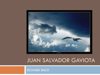 JUAN SALVADOR GAVIOTA
RICHARD BACH
 