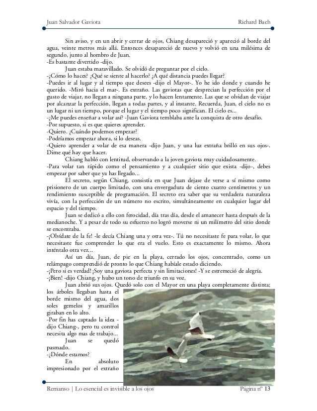 Juan Salvador Gaviota Richard Bach