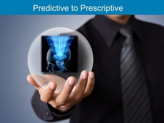 Predictive to Prescriptive 
 