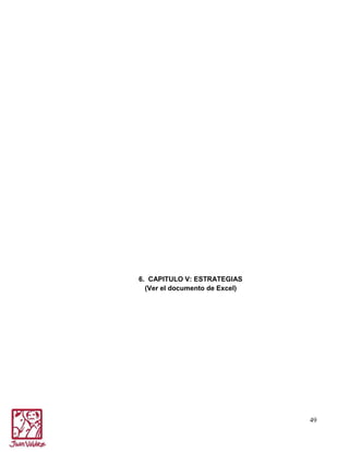 6. CAPITULO V: ESTRATEGIAS
(Ver el documento de Excel)

49

 