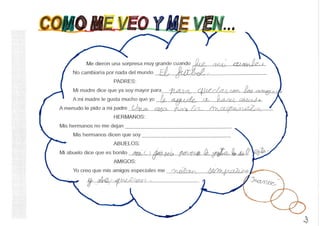 Juanvi.  Auto-Descripción. 3r A CURS 2014-15