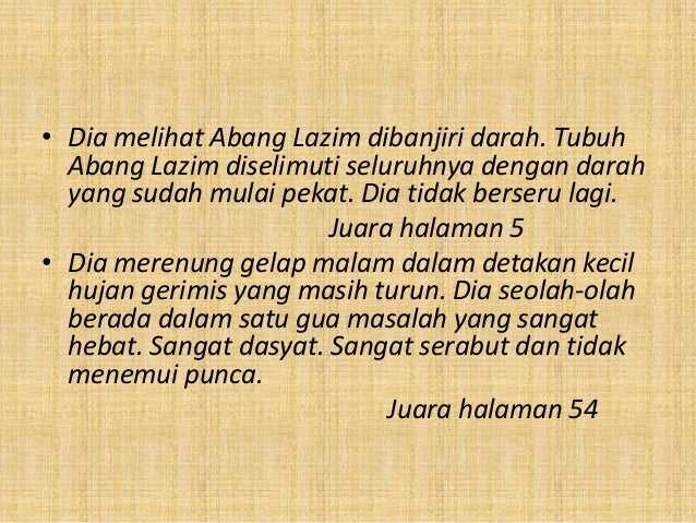 Pembentangan Novel Juara