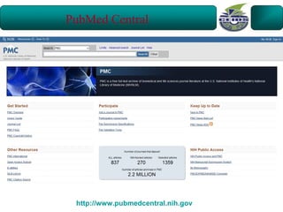 PubMed Central




 http://www.pubmedcentral.nih.gov
 