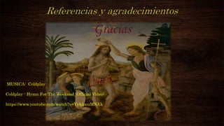 MUSICA: Coldplay
Coldplay - Hymn For The Weekend (Official Video)
https://www.youtube.com/watch?v=YykjpeuMNEk
 