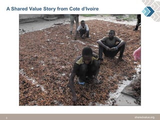 2 sharedvalue.org
A Shared Value Story from Cote d’Ivoire
sharedvalue.org
 