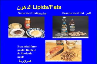 الدهون   مشبعة   غي ر ضرورية  