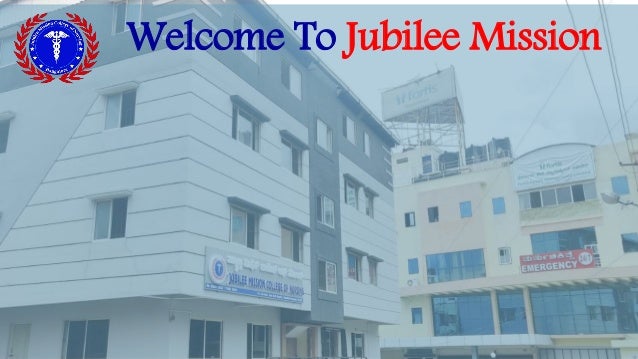 Welcome To Jubilee Mission
 