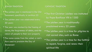 Jubilee Year 2025 – Pilgrim of Hope 2025 | PDF
