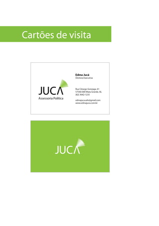 Cartões de visita
 