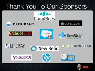 Thank You To Our Sponsors
 