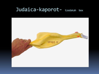 Judaica-kaporot- tzedakahbox 