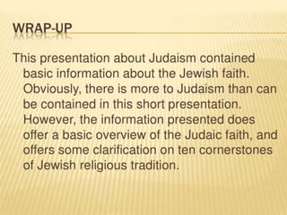 project Judaism iwvc presentation 